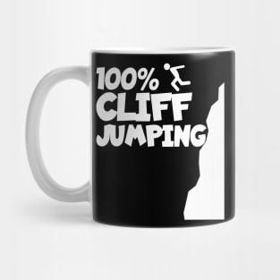 Cliff jumping Mug